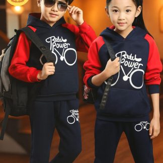 Kids “Pedal Power” Hoodie and Pant set (Boys &Girls)