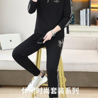 Premium Cotton Black full sleeve jacket & Trouser Set For Men
