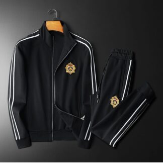 Premium Cotton Black full sleeve jacket & Trouser Set For Men