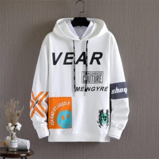 White Cotton premium Hoodie