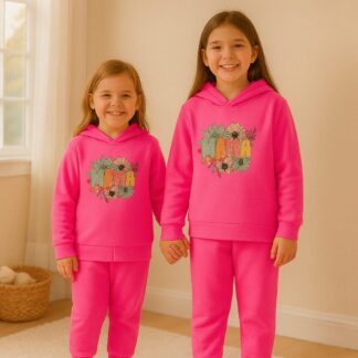 Winter Outfit Hoodie and Pant set  For Kids