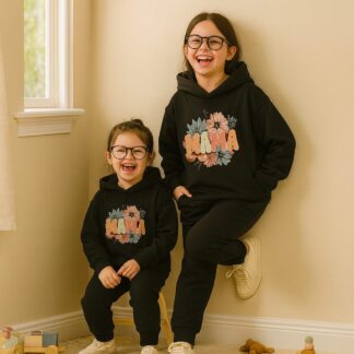 Winter Outfit Hoodie and Pant set For Kids