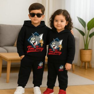 Winter Outfit Hoodie and Pant set  For Kids