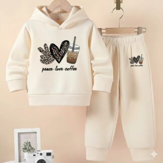 Kids Premium Hoodie set White