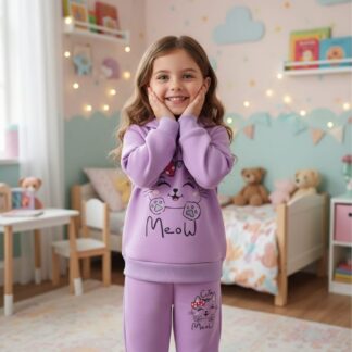 Soft, Stylish & Snug — Premium Hoodie & Pant Set for Kids