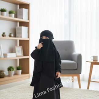 Exclusive Baby Borka Set Dubai Cery Fabric ( 2 year- 12 year ).