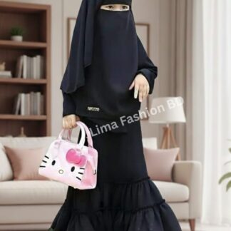Exclusive Baby Borka Set Dubai Cery Fabric ( 2 year- 12 year ).
