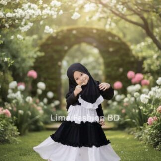 Exclusive Baby Borka Set Dubai Cery Fabric ( 2 year- 12 year ).