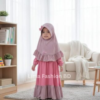 Exclusive Baby Borka Set Dubai Cery Fabric ( 2 year- 12 year ).