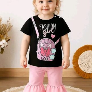 super Soft 100% cotton Full pant and T shirt set - (3 months - 6 year).
