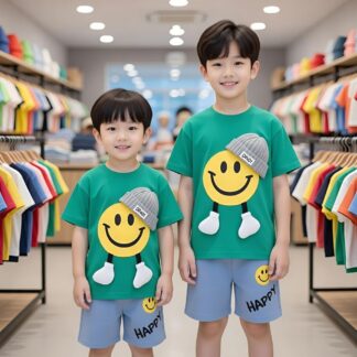 Premium Long jeans pant and cotton baby T shirt set - (3 months - 6 year)