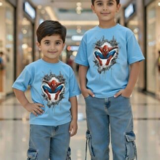 Comfort Fit Denim & Cotton T-Shirt Set