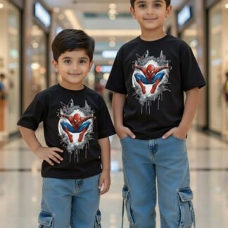 Smart Casual Denim & Cotton T-Shirt Combo