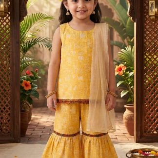 Premium Sarara Cotton Dress 3 Pcs